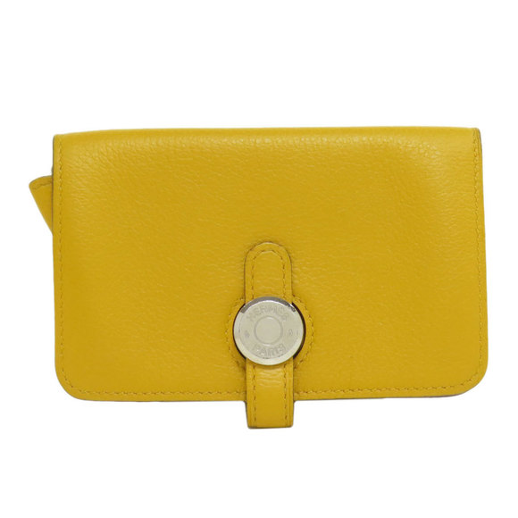 Hermes Dogon Wallet/Coin Case Chevre Women's - Picture 1 of 10